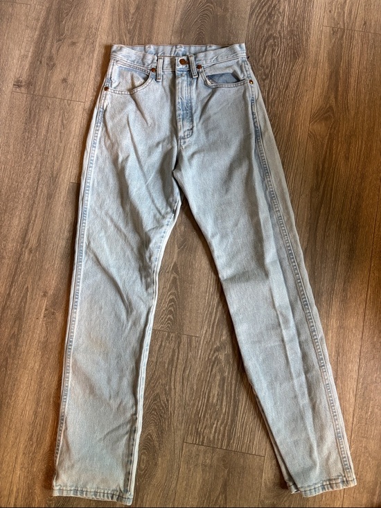 Wrangler Denim - Vintage Inspired Wrangler High Rise Straight Leg 3x34